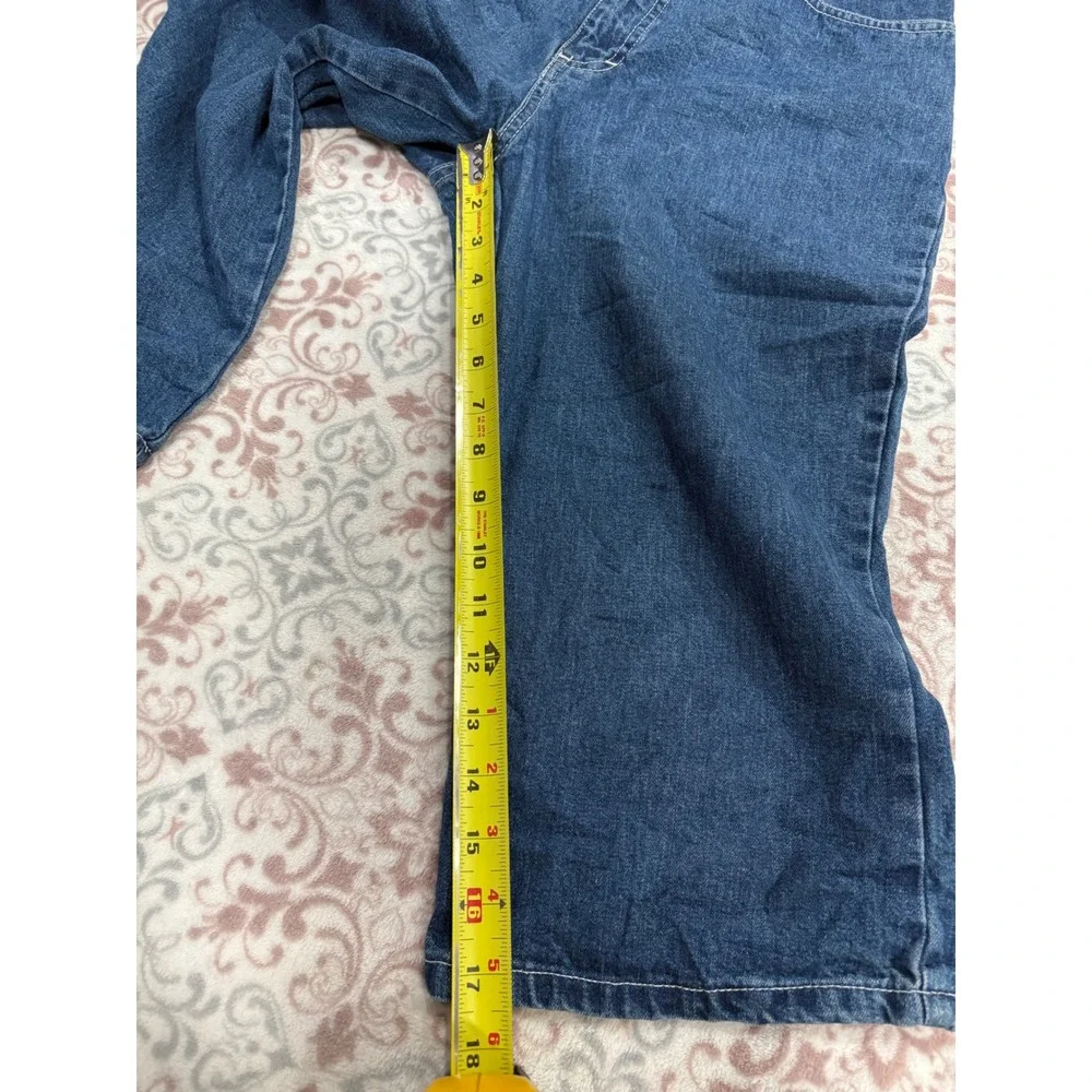 Breaker Jeans Vintage Denim Capris Medium Wash High Rise Cropped Pants Size 9/10 - Picture 8 of 13